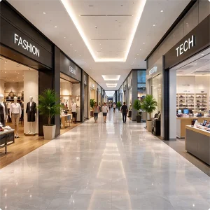 بازار مدرن و کرکره برقی