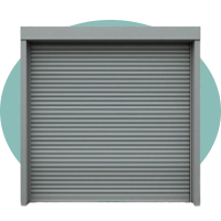 Electric roller shutter door